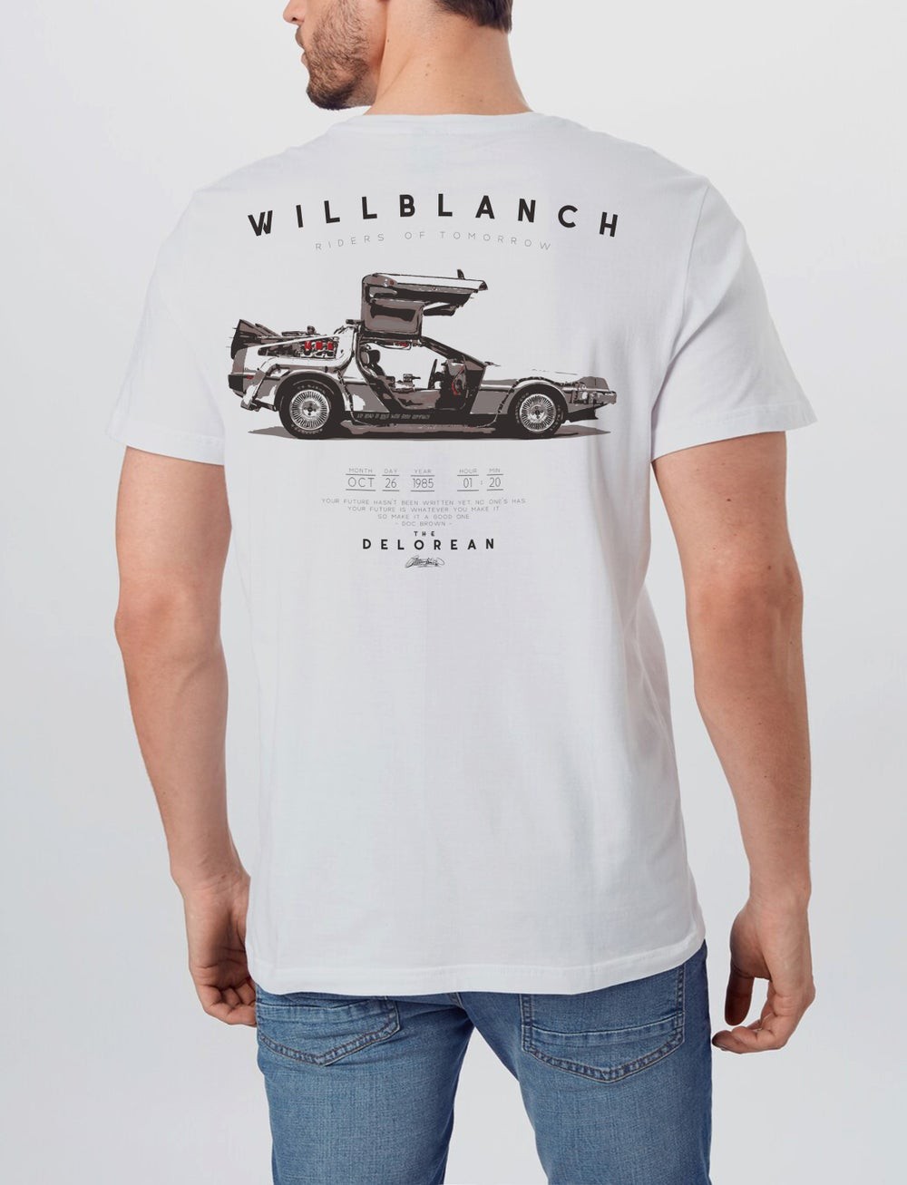 Camiseta Willblanch Delorean