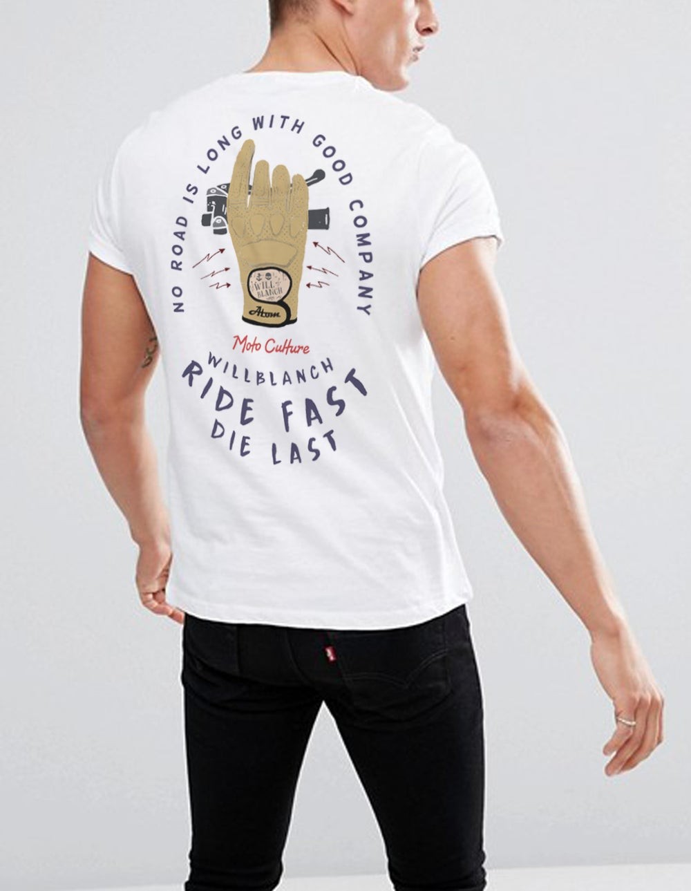 Camiseta Willblanch Atom Riders