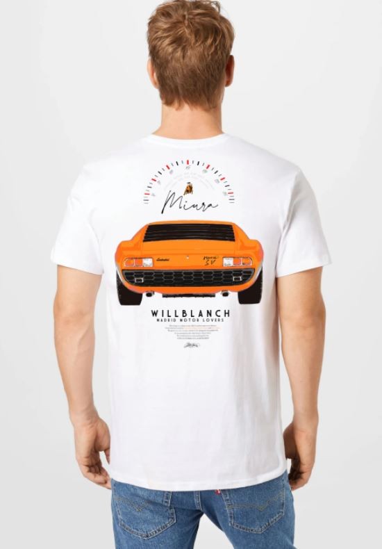 Camiseta Willblanch Lamborghini Miura