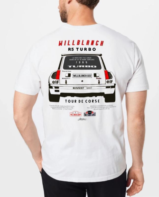 Camiseta Willblanch R5 Turbo