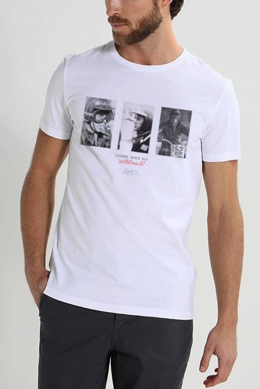 Camiseta Willblanch Steve Mcqueen -Legend Season