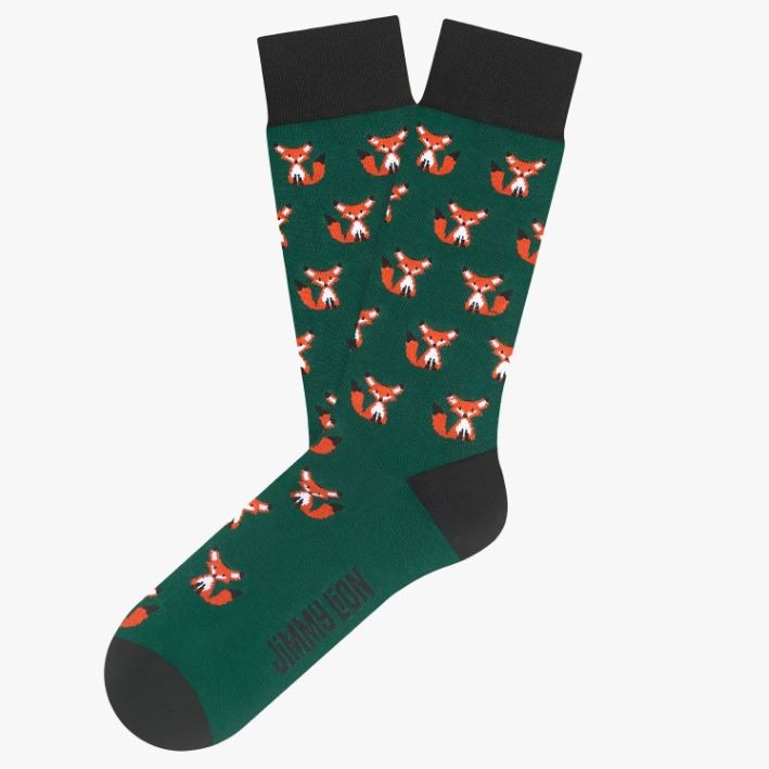 Calcetines Jimmy Lion Fox Dark Green