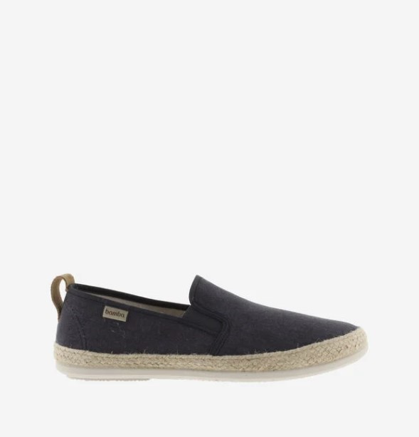 Zapatillas Bamba ANDRÉ ELÁSTICOS LONA LAVADA Marino