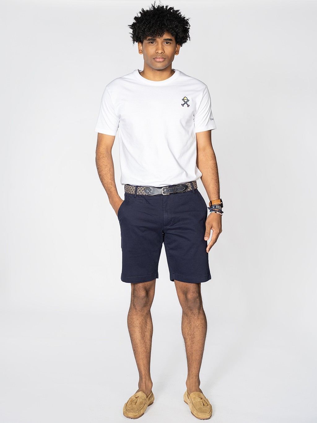 Bermuda H&N Azul Marino