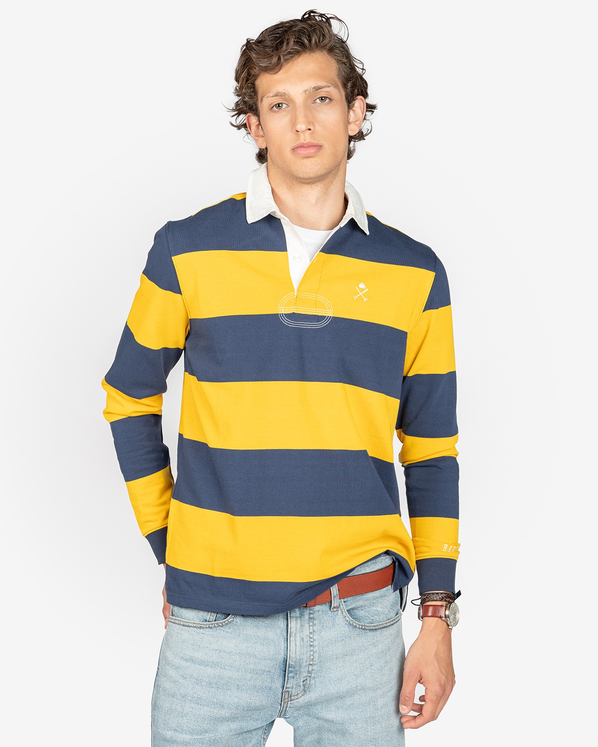 Polo Rugby H&N Amarillo Yema