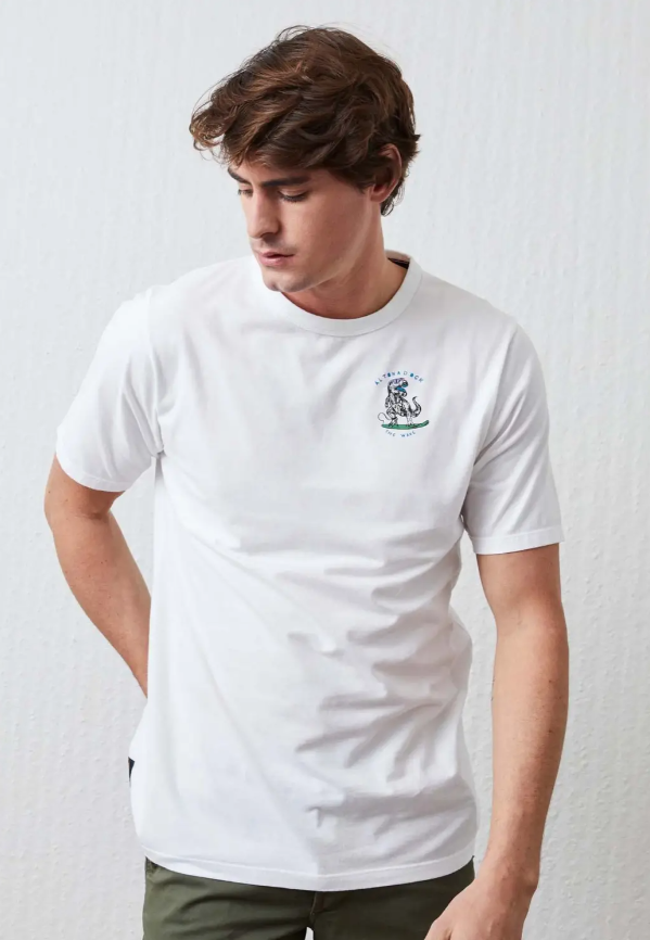 Camiseta ALTONADOCK Blanca The Wave