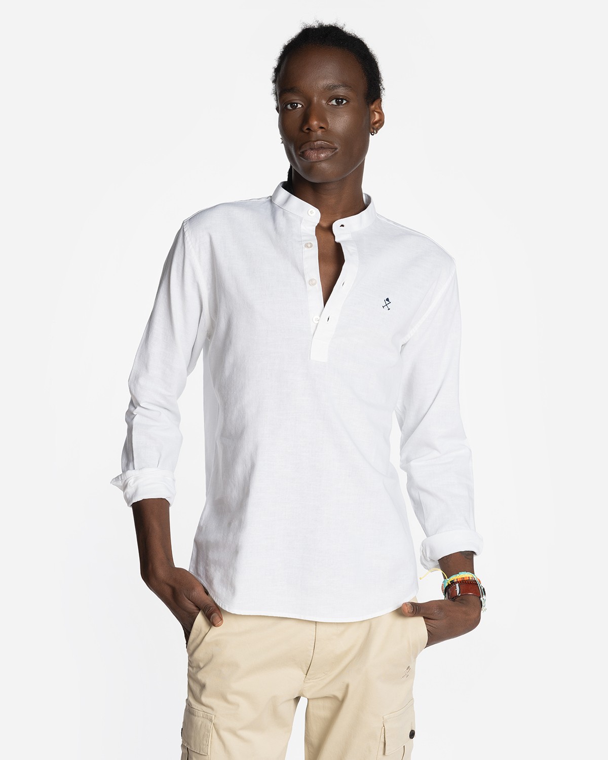 Polera H&N San Diego Blanca