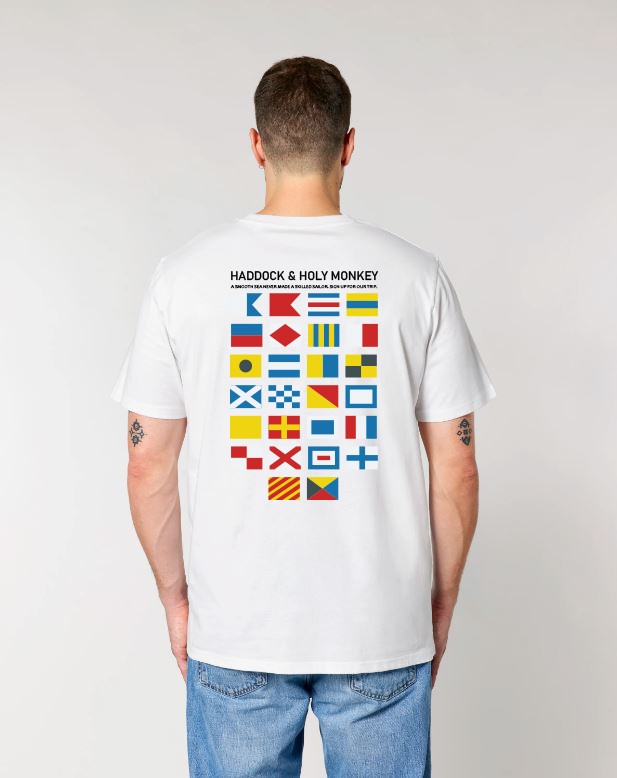 Camiseta NAUTIC FLAGS Holy Monkey