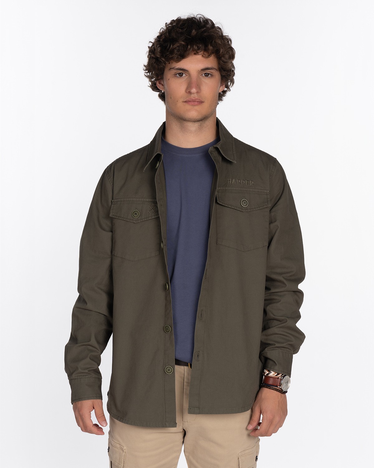 SOBRECAMISA SKULL CAMO GREEN