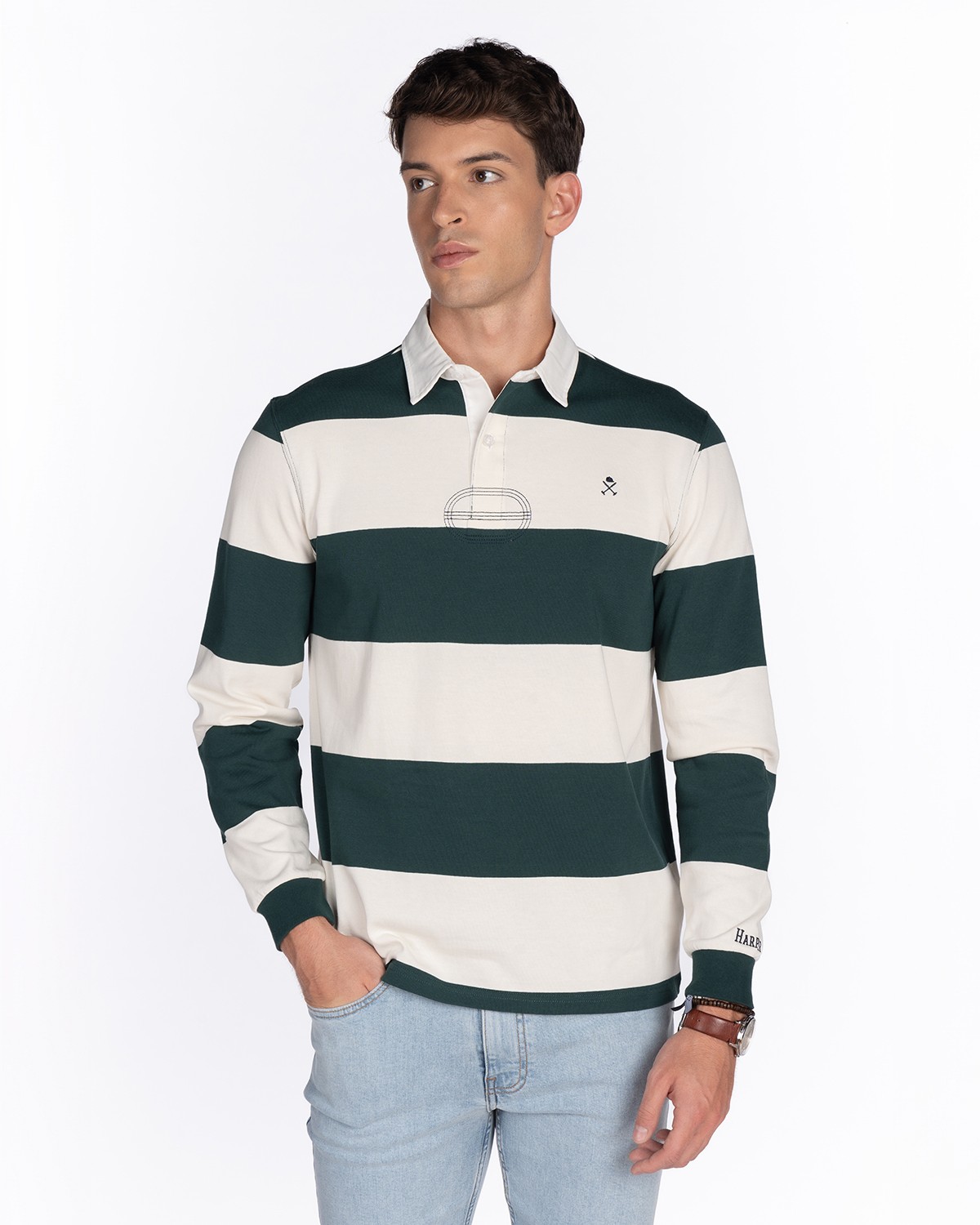 POLO RUGBY GREEN BOTTLE