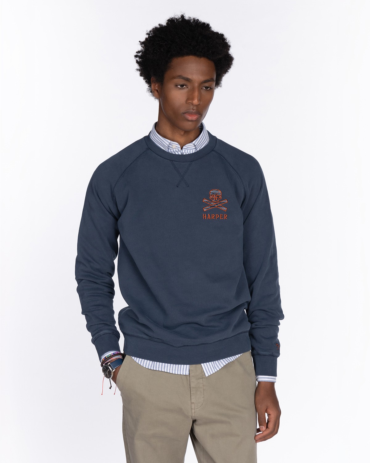 SUDADERA HURRICANE NAVY BLUE