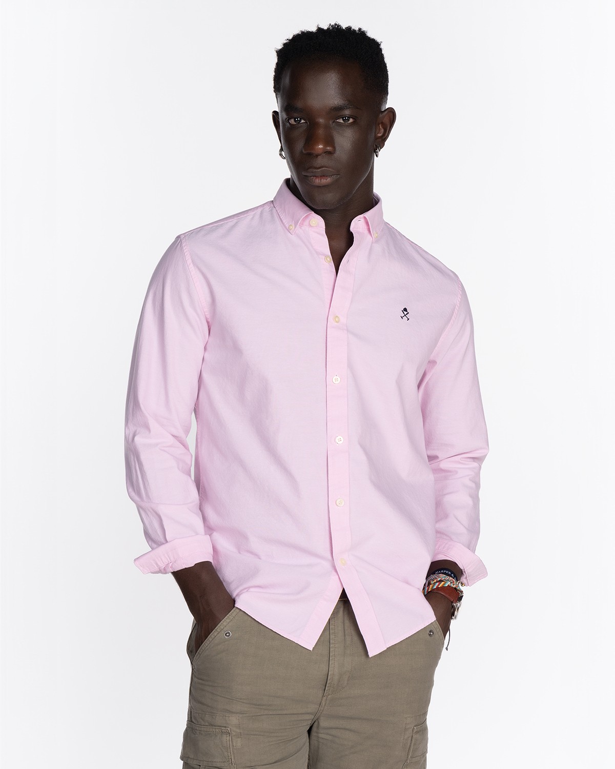 CAMISA OXFORD COLOR PINK