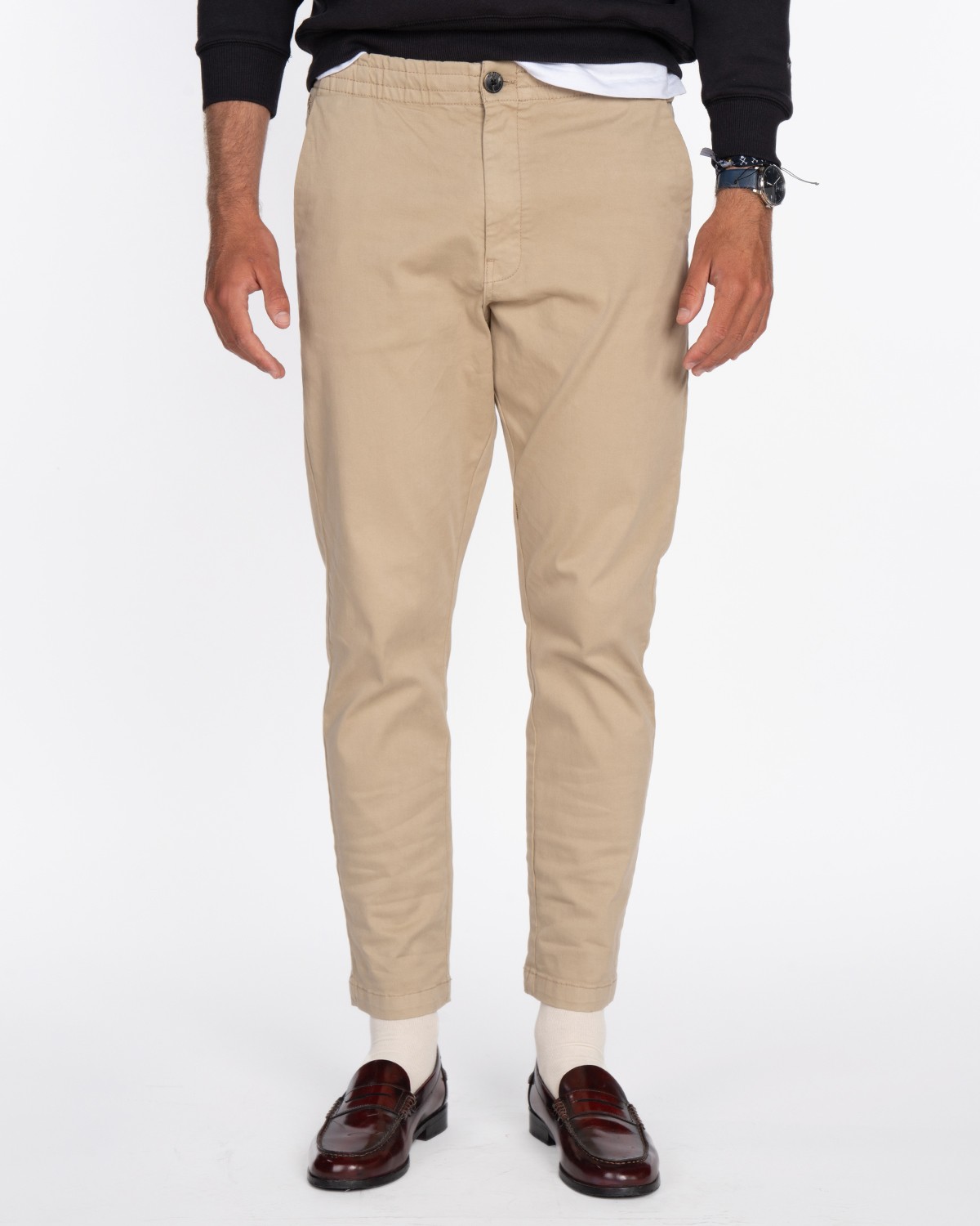 PANTALON RELAXED CAMEL